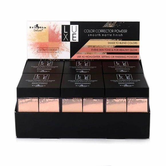 Italia deluxe luxe color correcting powder - GLOW GODDESS - Picture 2 of 5